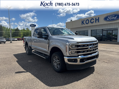 USED 2024 Ford F-350 Super Duty Lariat - Iconic Silver Metallic Exterior - $90,995 - Stock #A26105A - VIN 1FT8W3BTXREE33495