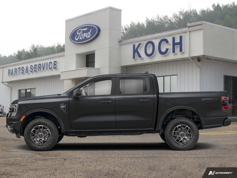 USED 2024 Ford Ranger XLT - Shadow Black Exterior - $42,245 - Stock #A26222A - VIN 1FTER4HH7RLE30276 - Photo 1