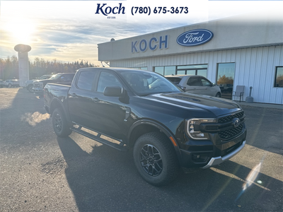 USED 2024 Ford Ranger XLT - Shadow Black Exterior - $42,245 - Stock #A26222A - VIN 1FTER4HH7RLE30276