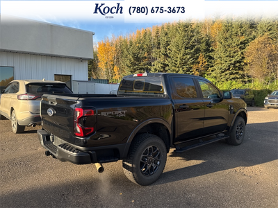 USED 2024 Ford Ranger XLT - Shadow Black Exterior - $42,245 - Stock #A26222A - VIN 1FTER4HH7RLE30276