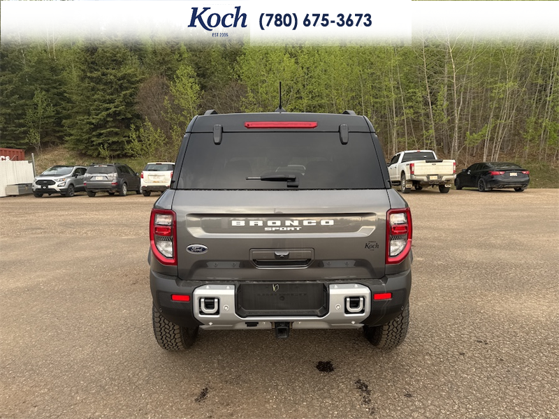NEW 2025 Ford Bronco Sport Badlands - Carbonized Grey Metallic Exterior / DARK SPACE GREY LEATHER Interior - $54,615 - Stock #A25286 - VIN 3FMCR9DA8SRF75018 - Photo 10