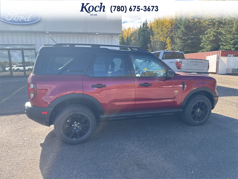 USED 2025 Ford Bronco Sport Badlands - Ruby Red Metallic Tc Exterior - $42,000 - Stock #A26090B - VIN 3FMCR9DA7SRE11548 - Photo 12