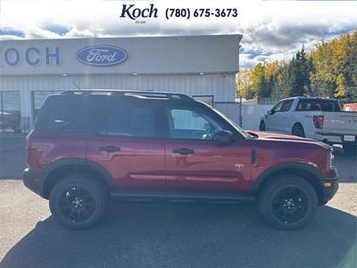USED 2025 Ford Bronco Sport Badlands - Ruby Red Metallic Tc Exterior - $42,000 - Stock #A26090B - VIN 3FMCR9DA7SRE11548