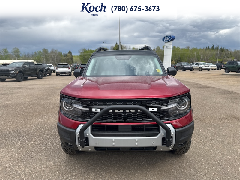 NEW 2025 Ford Bronco Sport Badlands - Ruby Red Tri-coat Metallic Exterior / DARK SPACE GREY LEATHER Interior - $54,660 - Stock #A25287 - VIN 3FMCR9DA6SRF73963 - Photo 16