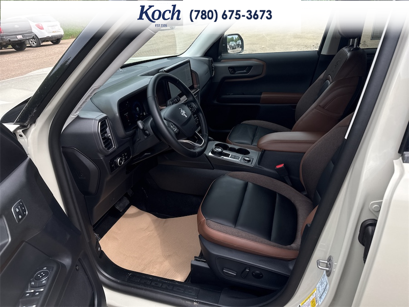 NEW 2025 Ford Bronco Sport Outer Banks - Desert Sand Exterior / EBONY ROAST Interior - $43,200 - Stock #A25284 - VIN 3FMCR9CN1SRF62521 - Photo 17