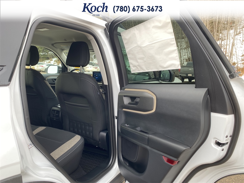 NEW 2025 Ford Bronco Sport Big Bend - Oxford White Exterior / LIGHT SMOKED TRUFFLE Interior - $37,725 - Stock #A25227 - VIN 3FMCR9BN9SRF12550 - Photo 19