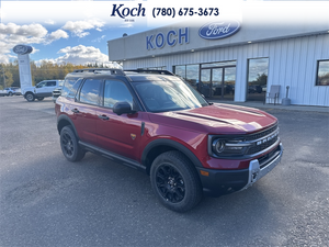 USED 2025 Ford Bronco Sport Badlands - Ruby Red Metallic Tc Exterior - $41,250 - Stock #A26090B - VIN 3FMCR9DA7SRE11548