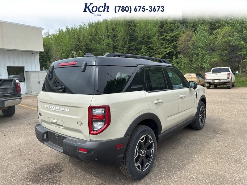 NEW 2025 Ford Bronco Sport Outer Banks - Desert Sand Exterior / EBONY ROAST Interior - $43,200 - Stock #A25284 - VIN 3FMCR9CN1SRF62521 - Photo 2