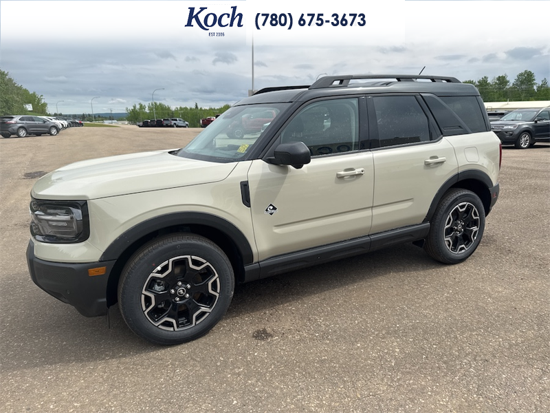 NEW 2025 Ford Bronco Sport Outer Banks - Desert Sand Exterior / EBONY ROAST Interior - $43,200 - Stock #A25284 - VIN 3FMCR9CN1SRF62521 - Photo 5