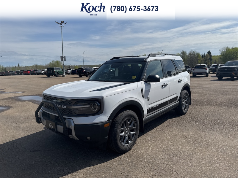 USED 2025 Ford Bronco Sport Big Bend Certified Pre-Owned - White Exterior - $44,200 - Stock #AR565 - VIN 3FMCR9BN8SRE54933 - Photo 5