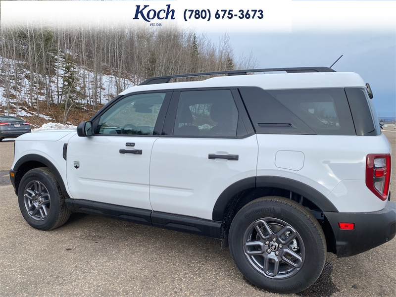 NEW 2025 Ford Bronco Sport Big Bend - Oxford White Exterior / LIGHT SMOKED TRUFFLE Interior - $37,725 - Stock #A25227 - VIN 3FMCR9BN9SRF12550 - Photo 8