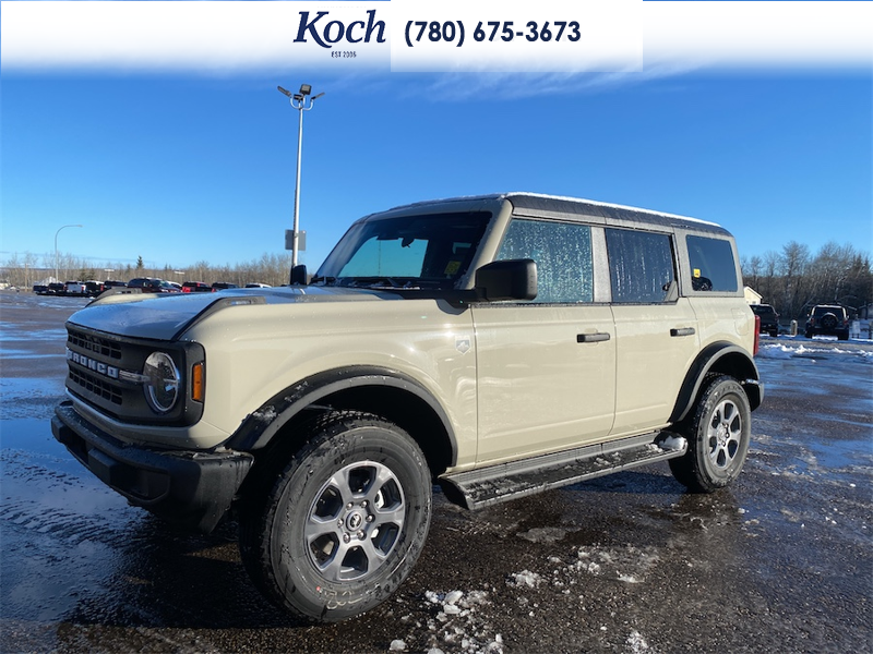 NEW 2025 Ford Bronco Big Bend - Desert Sand Exterior / VINYL SANDSTONE/BLACK SEATS Interior - $64,655 - Stock #A25261 - VIN 1FMDE7BH2SLB37078 - Photo 4