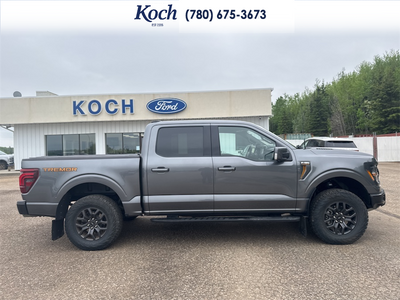 USED 2025 Ford F-150 Tremor - Carbonized Grey Metallic Exterior - $74,995 - Stock #A26160A - VIN 1FTFW4L8XSFA42192