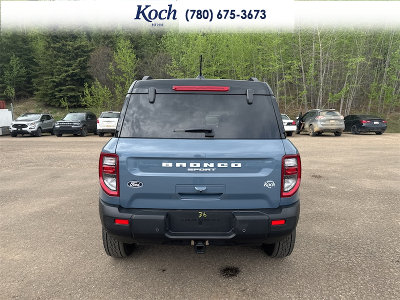NEW 2026 Ford Bronco Sport Badlands - Azure Grey Metallic Tri-coat Exterior / DARK SPACE GREY LEATHER Interior - $47,740 - Stock #A26155 - VIN 3FMCR9DA9TRE50188 - Photo 10