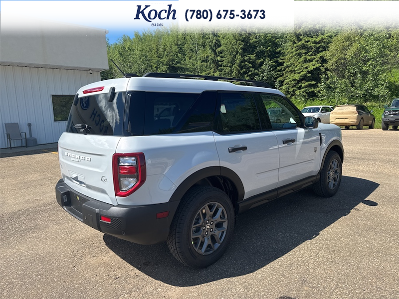 NEW 2026 Ford Bronco Sport Big Bend - Space White Metallic Exterior / MEDIUM LT SMOKED TRUFFLE, CLOTH HEATED FRONT BUCKET SEATS Interior - $38,915 - Stock #A26206 - VIN 3FMCR9BN3TRE70071 - Photo 11