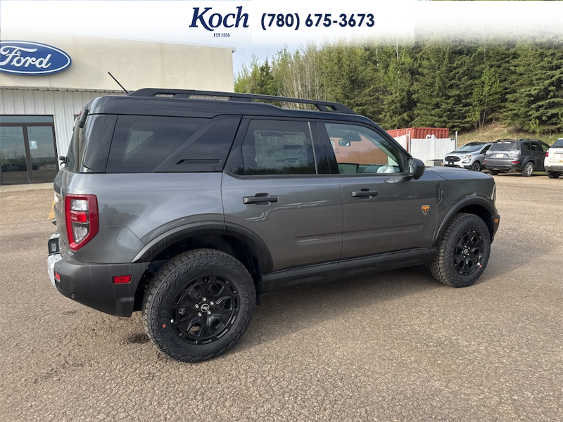NEW 2026 Ford Bronco Sport Badlands - Carbonized Grey Metallic Exterior / DARK SPACE GREY LEATHER Interior - $54,650 - Stock #A26058 - VIN 3FMCR9DAXTRE09097 - Photo 12