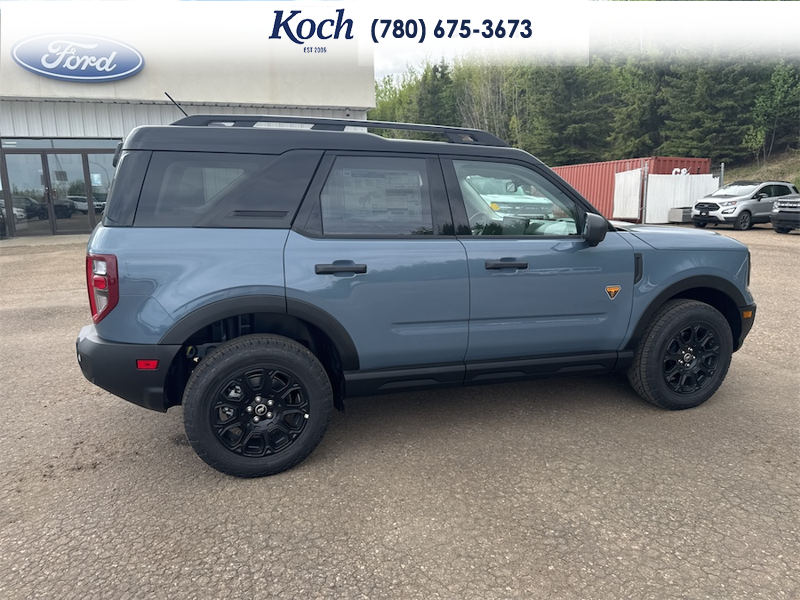 NEW 2026 Ford Bronco Sport Badlands - Azure Grey Metallic Tri-coat Exterior / DARK SPACE GREY LEATHER Interior - $47,740 - Stock #A26155 - VIN 3FMCR9DA9TRE50188 - Photo 12