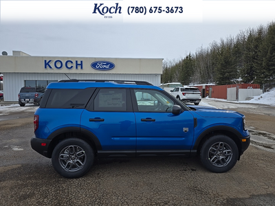 NEW 2026 Ford Bronco Sport Big Bend - Velocity Blue Metallic Exterior / LIGHT SMOKED TRUFFLE Interior - $41,440 - Stock #A26125 - VIN 3FMCR9BN6TRE21320