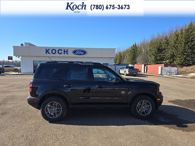 NEW 2026 Ford Bronco Sport Big Bend - Shadow Black Exterior / LIGHT SMOKED TRUFFLE Interior - $41,440 - Stock #A26141 - VIN 3FMCR9BN2TRE36235