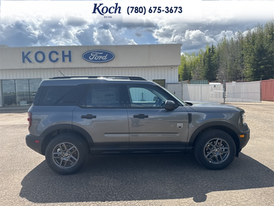 NEW 2026 Ford Bronco Sport Big Bend - Carbonized Grey Metallic Exterior / LIGHT SMOKED TRUFFLE Interior - $41,440 - Stock #A26080 - VIN 3FMCR9BNXTRE20087