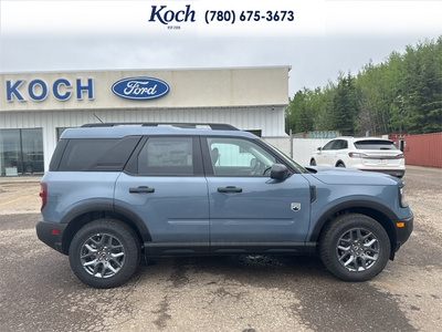 NEW 2026 Ford Bronco Sport Big Bend - Azure Grey Metallic Tri-coat Exterior / LIGHT SMOKED TRUFFLE Interior - $39,420 - Stock #A26173 - VIN 3FMCR9BN0TRE50313