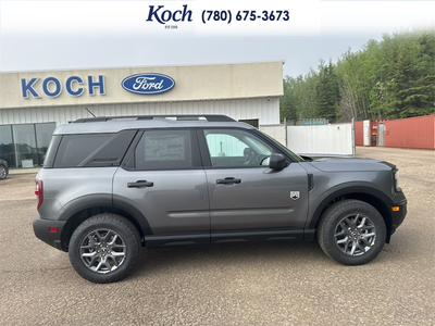 NEW 2026 Ford Bronco Sport Big Bend - Carbonized Grey Metallic Exterior / LIGHT SMOKED TRUFFLE Interior - $39,345 - Stock #A26174 - VIN 3FMCR9BN1TRE51423