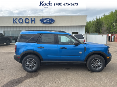 NEW 2026 Ford Bronco Sport Big Bend - Velocity Blue Metallic Exterior / LIGHT SMOKED TRUFFLE Interior - $38,440 - Stock #A26125 - VIN 3FMCR9BN6TRE21320