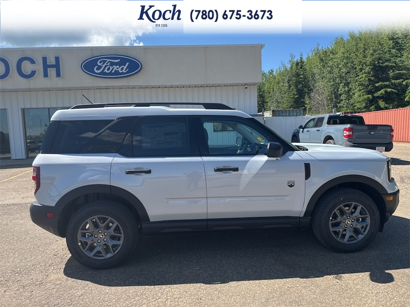 NEW 2026 Ford Bronco Sport Big Bend - Space White Metallic Exterior / MEDIUM LT SMOKED TRUFFLE, CLOTH HEATED FRONT BUCKET SEATS Interior - $38,915 - Stock #A26206 - VIN 3FMCR9BN3TRE70071 - Photo 13