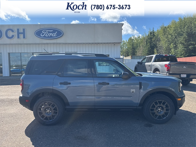 NEW 2026 Ford Bronco Sport Big Bend - Azure Grey Metallic Tri-coat Exterior / LIGHT SMOKED TRUFFLE Interior - $42,895 - Stock #A26255 - VIN 3FMCR9BN8TRE70261