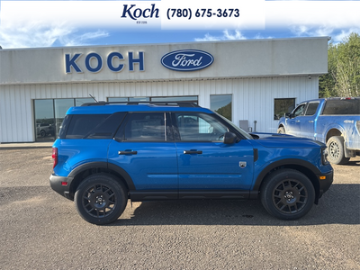 NEW 2026 Ford Bronco Sport Big Bend - Velocity Blue Metallic Exterior / LIGHT SMOKED TRUFFLE Interior - $41,195 - Stock #A26254 - VIN 3FMCR9BN8TRE70535