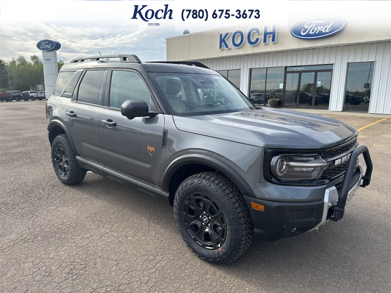 NEW 2026 Ford Bronco Sport Badlands - Carbonized Grey Metallic Exterior / DARK SPACE GREY LEATHER Interior - $54,650 - Stock #A26058 - VIN 3FMCR9DAXTRE09097 - Photo 15