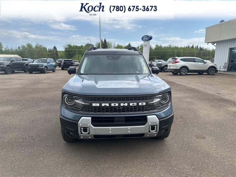 NEW 2026 Ford Bronco Sport Badlands - Azure Grey Metallic Tri-coat Exterior / DARK SPACE GREY LEATHER Interior - $47,740 - Stock #A26155 - VIN 3FMCR9DA9TRE50188 - Photo 16