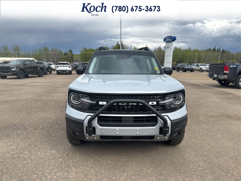 NEW 2026 Ford Bronco Sport Badlands - Crystal White Tricoat Exterior / DARK SPACE GREY LEATHER Interior - $50,656 - Stock #A26055 - VIN 3FMCR9DAXTRE09973 - Photo 16