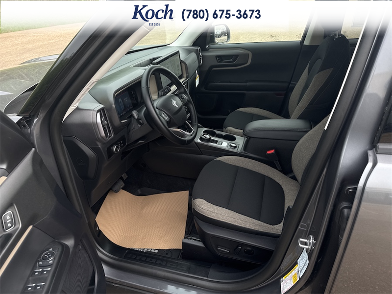 NEW 2026 Ford Bronco Sport Big Bend - Carbonized Grey Metallic Exterior / LIGHT SMOKED TRUFFLE Interior - $39,345 - Stock #A26174 - VIN 3FMCR9BN1TRE51423 - Photo 17