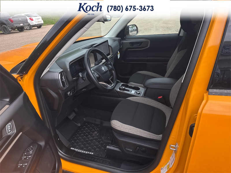 NEW 2026 Ford Bronco Sport Big Bend - Orange Fury Metallic Tri-coat Exterior / LIGHT SMOKED TRUFFLE Interior - $39,835 - Stock #A26121 - VIN 3FMCR9BN9TRE20954 - Photo 17
