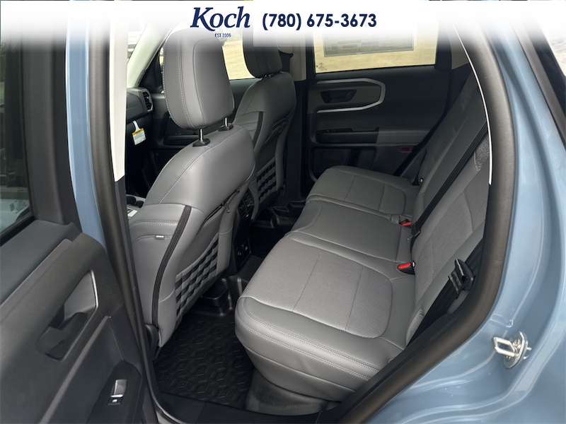 NEW 2026 Ford Bronco Sport Badlands - Azure Grey Metallic Tri-coat Exterior / DARK SPACE GREY LEATHER Interior - $47,740 - Stock #A26155 - VIN 3FMCR9DA9TRE50188 - Photo 18