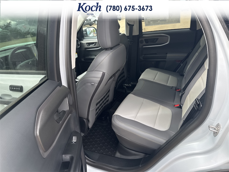 NEW 2026 Ford Bronco Sport Badlands - Crystal White Tricoat Exterior / DARK SPACE GREY LEATHER Interior - $50,656 - Stock #A26055 - VIN 3FMCR9DAXTRE09973 - Photo 18