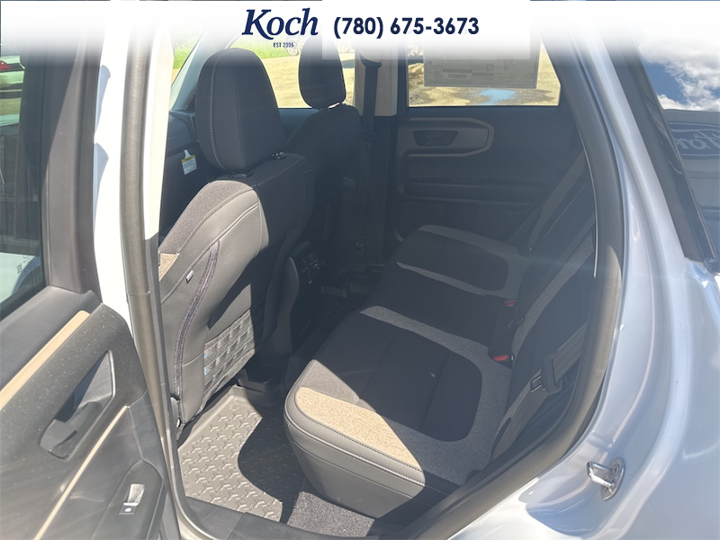 NEW 2026 Ford Bronco Sport Big Bend - Space White Metallic Exterior / MEDIUM LT SMOKED TRUFFLE, CLOTH HEATED FRONT BUCKET SEATS Interior - $38,915 - Stock #A26206 - VIN 3FMCR9BN3TRE70071 - Photo 18