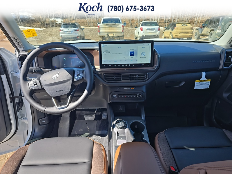 NEW 2026 Ford Bronco Sport Outer Banks - Oxford White Exterior / EBONY BROWN VINYL Interior - $41,690 - Stock #A26146 - VIN 3FMCR9CN7TRE38626 - Photo 19