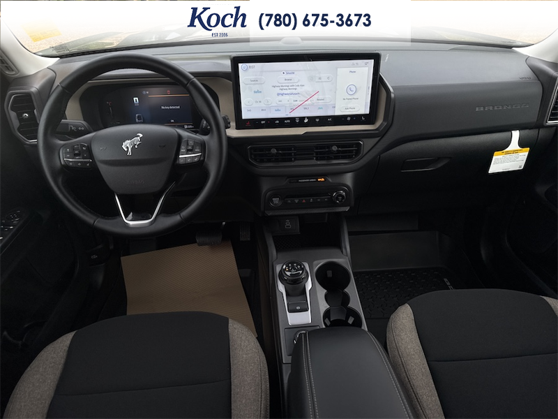NEW 2026 Ford Bronco Sport Big Bend - Carbonized Grey Metallic Exterior / LIGHT SMOKED TRUFFLE Interior - $39,345 - Stock #A26174 - VIN 3FMCR9BN1TRE51423 - Photo 19