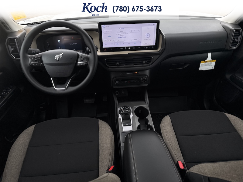 NEW 2026 Ford Bronco Sport Big Bend - Oxford White Exterior / LIGHT SMOKED TRUFFLE Interior - $38,440 - Stock #A26072 - VIN 3FMCR9BN1TRE09379 - Photo 19
