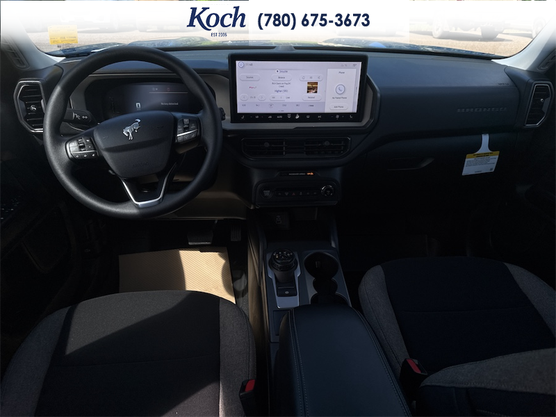 NEW 2026 Ford Bronco Sport Big Bend - Velocity Blue Metallic Exterior / MEDIUM LT SMOKED TRUFFLE, CLOTH HEATED FRONT BUCKET SEATS Interior - $36,748 - Stock #A26205 - VIN 3FMCR9BN4TRE69995 - Photo 19