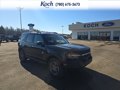 NEW 2026 Ford Bronco Sport Big Bend - Shadow Black Exterior / LIGHT SMOKED TRUFFLE Interior - $41,440 - Stock #A26141 - VIN 3FMCR9BN2TRE36235