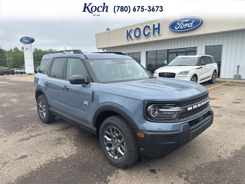 NEW 2026 Ford Bronco Sport Big Bend - Azure Grey Metallic Tri-coat Exterior / LIGHT SMOKED TRUFFLE Interior - $39,420 - Stock #A26173 - VIN 3FMCR9BN0TRE50313 - Photo 1