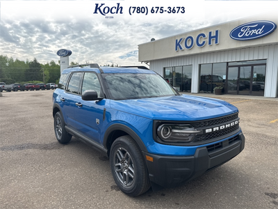 NEW 2026 Ford Bronco Sport Big Bend - Velocity Blue Metallic Exterior / LIGHT SMOKED TRUFFLE Interior - $38,440 - Stock #A26125 - VIN 3FMCR9BN6TRE21320