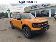 NEW 2026 Ford Bronco Sport Big Bend - Orange Fury Metallic Tri-coat Exterior / LIGHT SMOKED TRUFFLE Interior - $39,835 - Stock #A26121 - VIN 3FMCR9BN9TRE20954