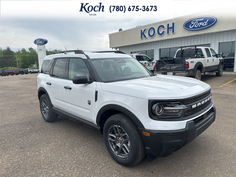 NEW 2026 Ford Bronco Sport Big Bend - Oxford White Exterior / LIGHT SMOKED TRUFFLE Interior - $38,440 - Stock #A26072 - VIN 3FMCR9BN1TRE09379