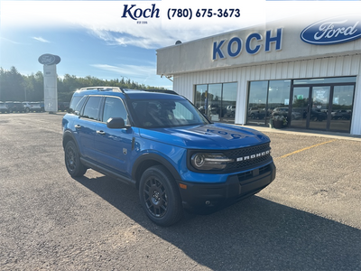 NEW 2026 Ford Bronco Sport Big Bend - Velocity Blue Metallic Exterior / LIGHT SMOKED TRUFFLE Interior - $41,195 - Stock #A26254 - VIN 3FMCR9BN8TRE70535