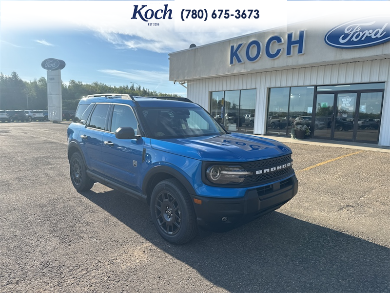 NEW 2026 Ford Bronco Sport Big Bend - Velocity Blue Metallic Exterior / LIGHT SMOKED TRUFFLE Interior - $40,945 - Stock #A26254 - VIN 3FMCR9BN8TRE70535 - Photo 1