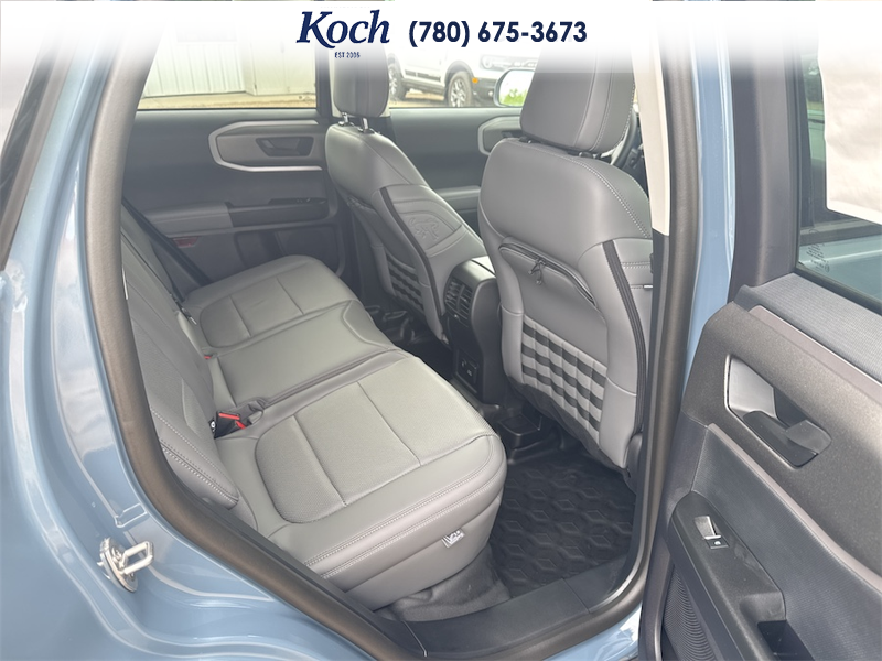 NEW 2026 Ford Bronco Sport Badlands - Azure Grey Metallic Tri-coat Exterior / DARK SPACE GREY LEATHER Interior - $47,740 - Stock #A26155 - VIN 3FMCR9DA9TRE50188 - Photo 20